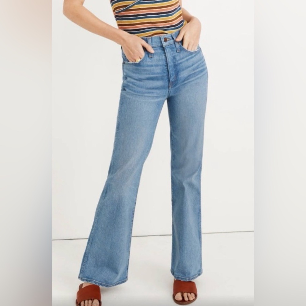 Madewell Retro Flare Classic Blue Women's Jeans